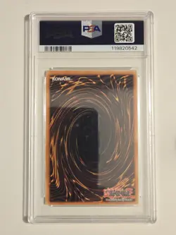 YU-GI-OH! QUARTER CENTURY STAMPEDE Dragon Master Magia RA04-EN055 Platinum PSA 9 - Image 4