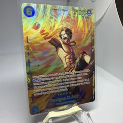One Piece Card Game Portgas D Ace SEC Carrying on His Will OP13 119 English - Image 2