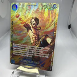 One Piece Card Game Portgas D Ace SEC Carrying on His Will OP13 119 English - Image 3