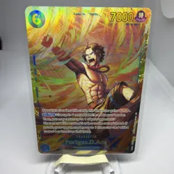 One Piece Card Game Portgas D Ace SEC Carrying on His Will OP13 119 English - Image 4