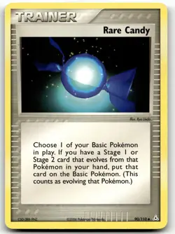 Rare Candy 90/110 Holon Phantoms Regular Card Uncommon Trainer - Image 1