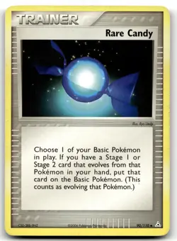 Rare Candy 90/110 Holon Phantoms Regular Card Uncommon Trainer - Image 3