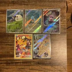 Pokemon TCG Art Rare Lot 5 Cards NM Squirtle 170/165 S&V 151 - Image 1