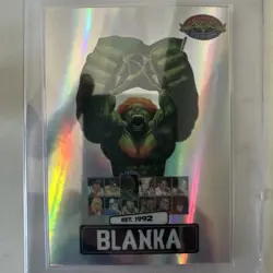 Blanka PSA-1 Silver Magazine Exclusive Street Fighter 2 Promo Card - Image 1