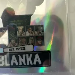 Blanka PSA-1 Silver Magazine Exclusive Street Fighter 2 Promo Card - Image 4