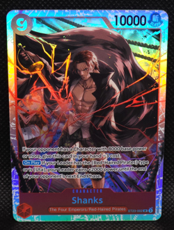 Shanks ST23-002 SR ONE PIECE Tcg Card Game NM RED - Image 1