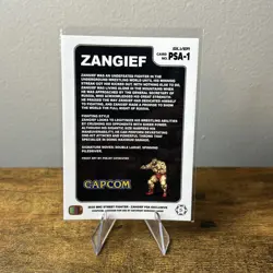 Zangief - PSA Magazine Exclusive Promo - Street Fighter 2 Champion Edition Card - Image 2
