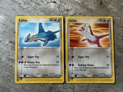 Pokemon Card Nintendo Promos Lot (2): Latios 015 And Latias 014 - Image 1