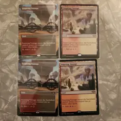 INSPIRING VANTAGE X4 Outlaws Of Thunder Junction OTJ Magic MTG MINT CARD - Image 1