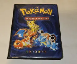 Vintage 1999 Pokemon TCG Binder With Cards [ Holo & Nonholo ] Collection - Image 1