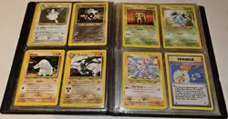 Vintage 1999 Pokemon TCG Binder With Cards [ Holo & Nonholo ] Collection - Image 4
