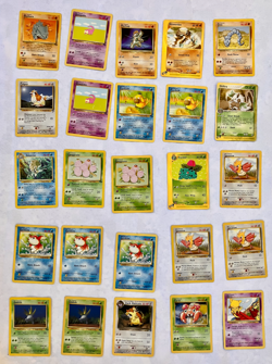 Vintage Pokemon Card Binder Lot WOTC Fossil Jungle Gym Hero Team Rocket Base Set - Image 2