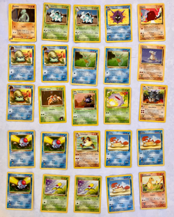 Vintage Pokemon Card Binder Lot WOTC Fossil Jungle Gym Hero Team Rocket Base Set - Image 3