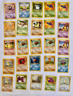 Vintage Pokemon Card Binder Lot WOTC Fossil Jungle Gym Hero Team Rocket Base Set - Image 5