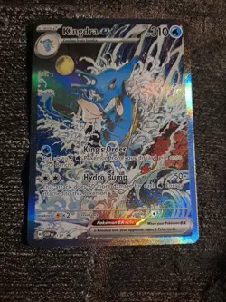 Kingdra ex 131 Sv: Scarlet & Violet Promo Cards Holo Plus Greninja Ex 132 - Image 4