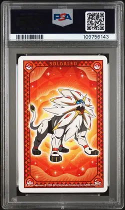 2016 POKEMON SUN PLAYING CARDS JOKER SELENE PSA 9 - Image 2