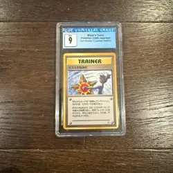 CGC 9 Mint Misty's Tears JPN Gym Booster 1 Leaders Stadium 1998 Pokemon Card - Image 1