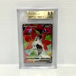 Volcarona V 170/203 - Evolving Skies - Graded Pokemon Card - BGS 9.5 (PSA 10) - Image 1