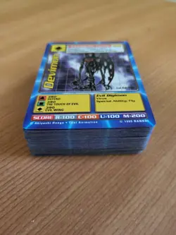 Digimon 1999 Bandai Card Lot - 69 cards total, mint cond., never played, vintage - Image 4