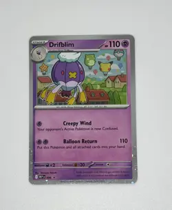 Pokemon Mega Evolutions TCG Holo Holographic Promo Card - Drifblim #006 - Image 1