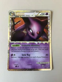 Espeon Prime 81/90 Undaunted Holo Rare Pokemon TCG Card! Mint condition! - Image 1