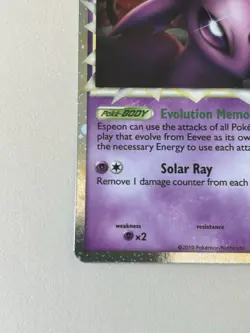 Espeon Prime 81/90 Undaunted Holo Rare Pokemon TCG Card! Mint condition! - Image 5