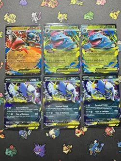 Pokemon TCG Mega Evolutions, IR and Ultra Rare Lot 39 Cards | Lucario and ETC. - Image 3