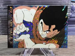 1996 Dragon Ball Z Card #06 Goku Kamehameha Holo Foil Prism - Image 1