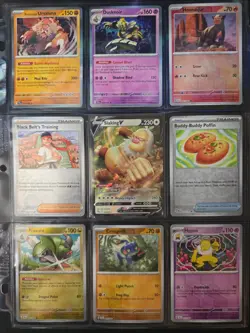 9 Pokemon Cards! page 1 of 50 - Great Value - Reverse Holo, Holo, V, full art ++ - Image 1