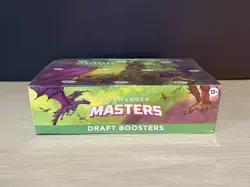 MAGIC THE GATHERING MTG COMMANDER MASTERS FACTORY SEALED DRAFT BOOSTER BOX - Image 2