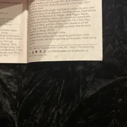 Magic The Gathering Rule Book Booklet 1994 Revised 3rd Edition - Image 3