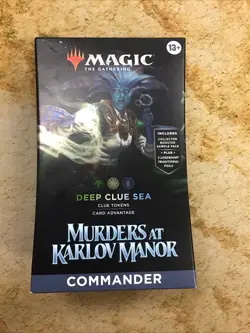Magic: The Gathering Murders at Karlov Manor Commander Deck - Deep Clue Sea - Image 1
