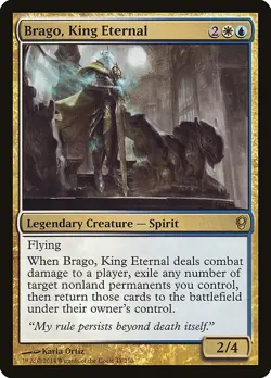 Brago, King Eternal [Conspiracy] Magic MTG - Image 1