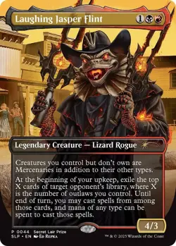 ** Laughing Jasper Flint ** [NM] MTG Full Art Promo Secret Lair P0044 Commander - Image 1