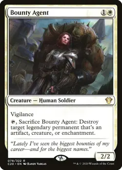 Bounty Agent [Commander 2020] Magic MTG - Image 1