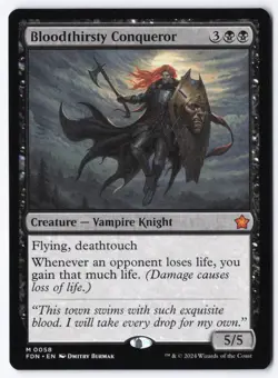 Bloodthirsty Conqueror M Foundations 58 NM - Image 1