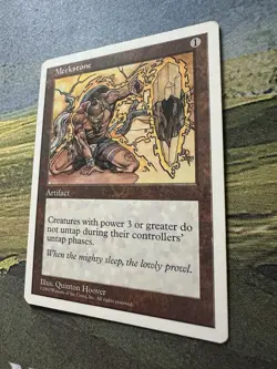 Meekstone MTG Fifth Edition Rare Artifact NM Magic The Gathering - Image 3