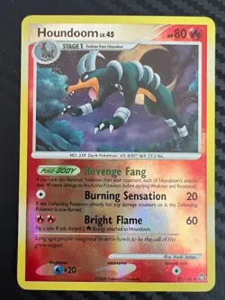 Pokemon TCG Houndoom Diamond & Pearl Legends Awakened Reverse Holo 57/146 NM - Image 1