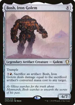 Bosh, Iron Golem [Commander Anthology Volume II] Magic MTG - Image 1