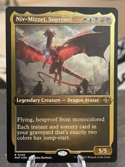 Niv-Mizzet, Supreme (Foil Etched) March of the Machine: The Aftermath Foil - Image 1