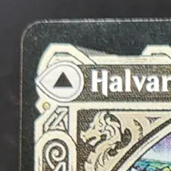 2021 Magic: The Gathering Kaldheim Halvar God of Battle Sword Realms #299 LC - Image 3