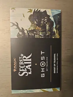 MTG Secret Lair Ghost Of Tsushima Rainbow Foil Edition - Image 1