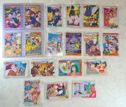 Carddass Anime Collection Finale Bandai Pokemon Card Vintage Bundle - Image 1