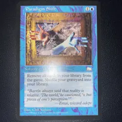 English - MTG Paradigm Shift - LP - Reserved List - Weatherlight - Image 1