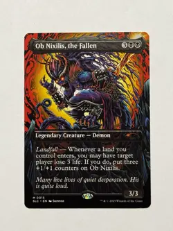 Ob Nixilis, the Fallen Secret Lair Encyclopedia Of Magic Non Foil Near Mint MTG - Image 1