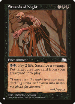 Strands of Night #82 | Near Mint | The List Magic MTG - Image 1