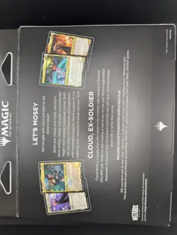 Magic The Gathering Final Fantasy VII 7 Commander Deck Limit Break On Hand ✋🔥 - Image 2