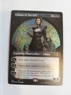 Liliana of the Veil (Borderless) Dominaria United Foil - Image 1