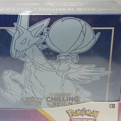 Pokemon TCG:Sword & Shield Chilling Reign Elite Trainer Box & Slowbro Tin Sealed - Image 3