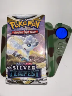 21.8gHEAVY Pokemon TCG Silver Tempest Booster Pack From ETB Vulpix Artwork! - Image 1